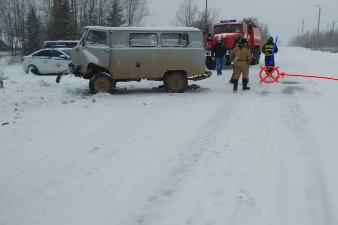 В ДТП на дорогах Коми пострадали пять человек