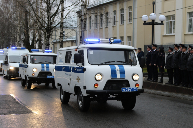 Полицейские в Коми получили новые служебные автомобили