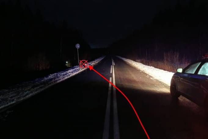 На трассе в Корткеросе водитель-новичок увела машину в кювет