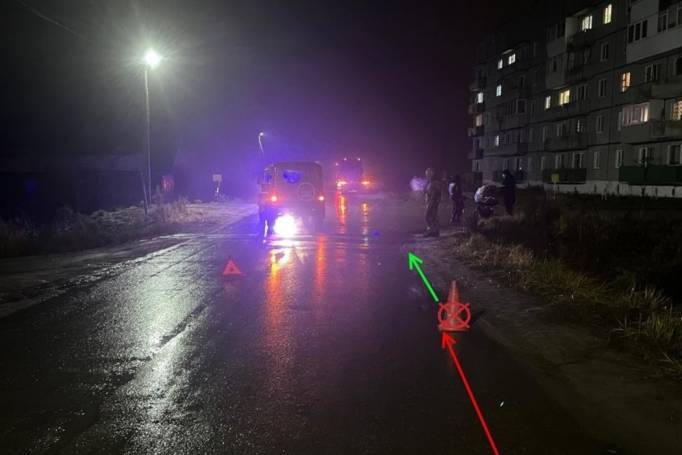 В Усть-Вымском районе сбили женщину