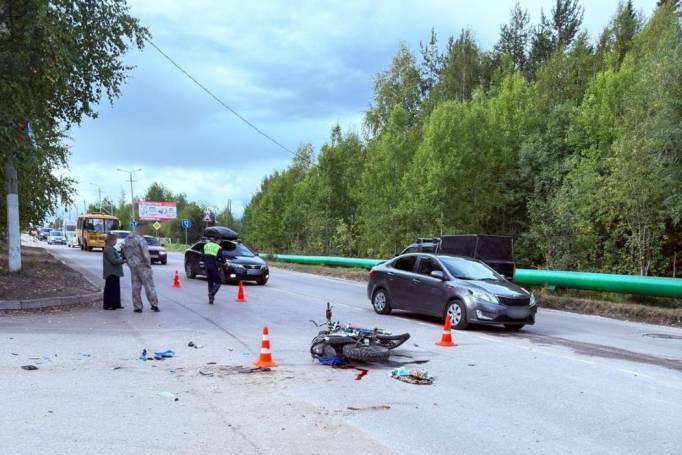 В Сосногорске возбуждено уголовное дело после гибели 17-летнего мотоциклиста