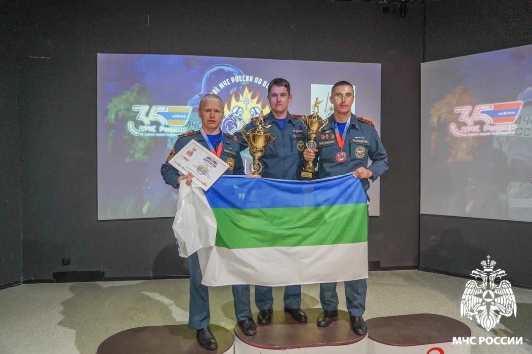 Пожарные из Коми стали лучшими в стране